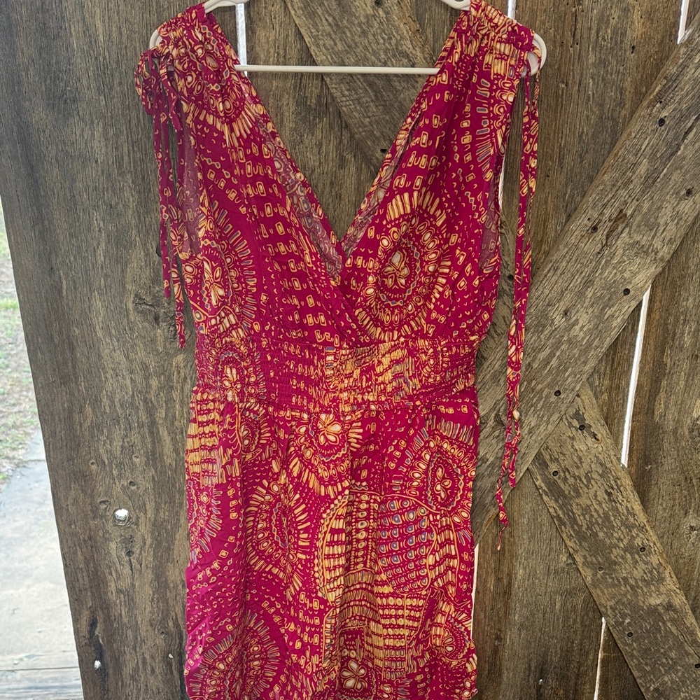 Cupshe Pink Patterned Summer Dress - Picture 5 of 7